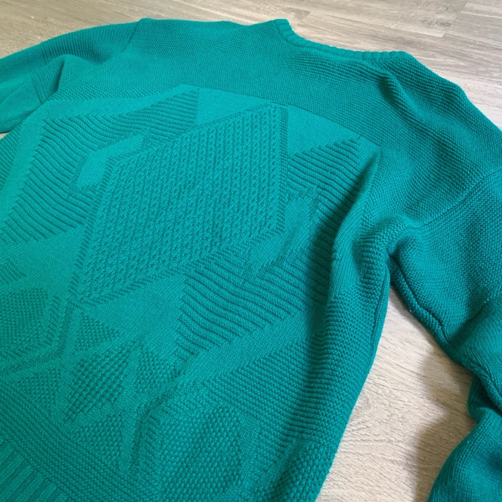 Cool TEAL Sweater !!